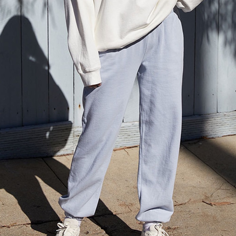 Brandy Melville John Galt Light Blue Rosa Sweatpants